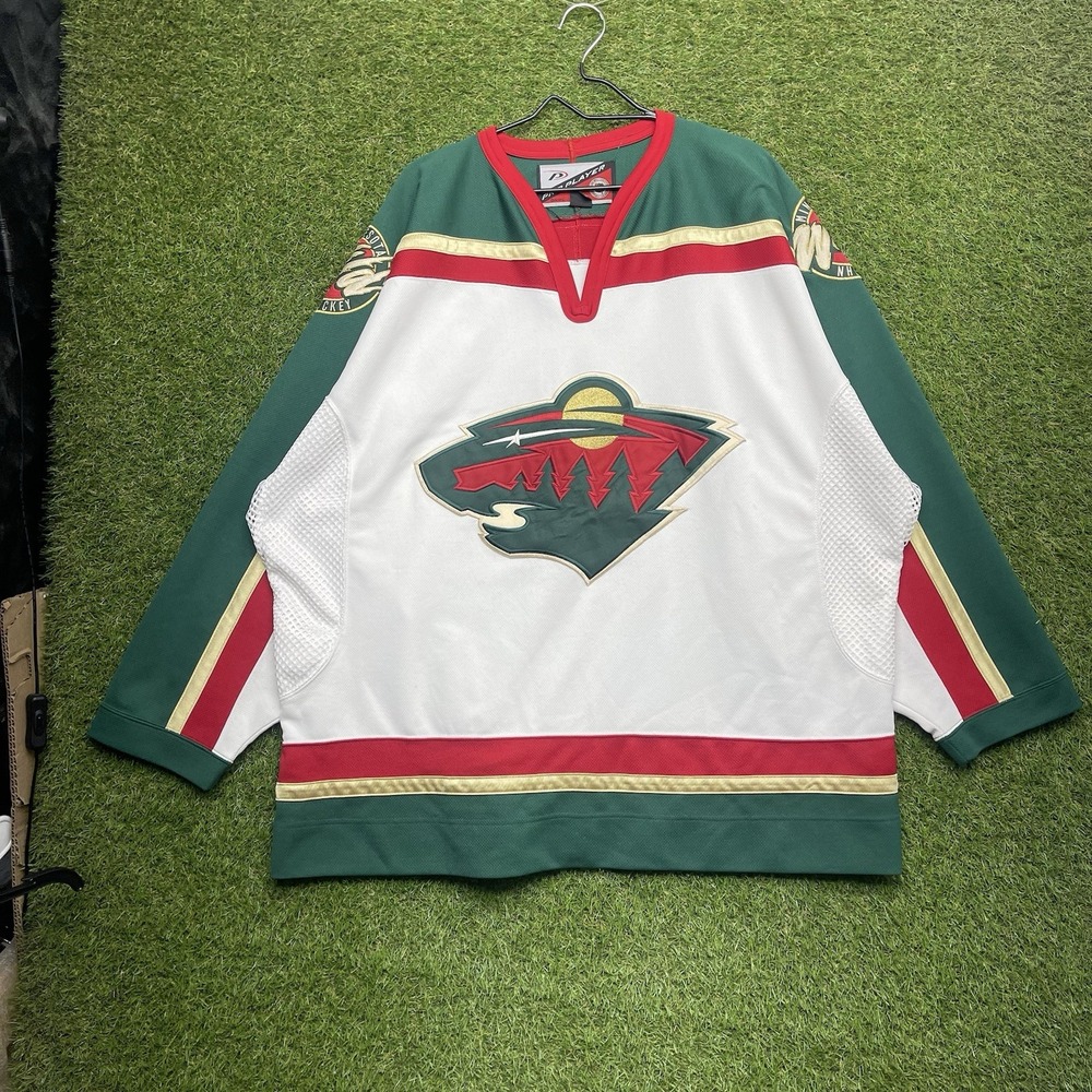 Minnesota Wild NHL Hockey Jersey Mens 2XL Pro Player Blank White Home
